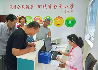 聞喜縣智能健康管理中心,全面促進家庭醫(yī)生簽約服務